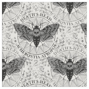 Tissu décès tête moth