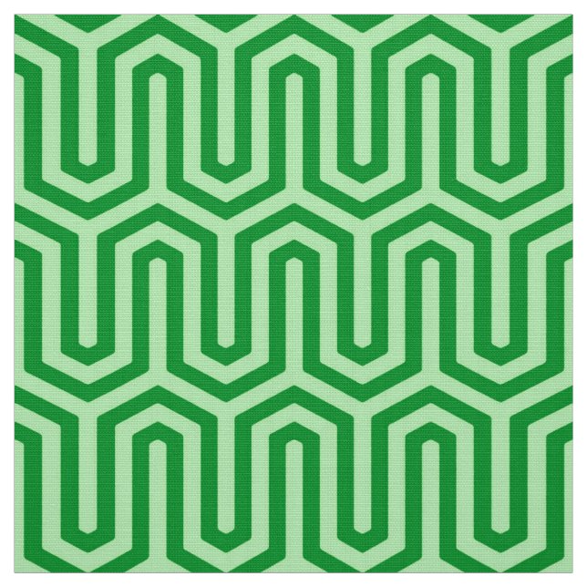 Tissu Déco motif égyptien - Jade vert (Échantillon)