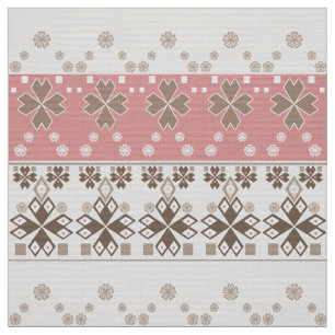 Tissu Décor beige rose,