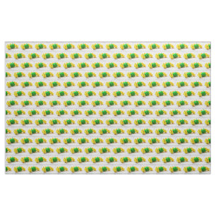 Tissu Décor de Pâques - OEufs de Pâques et poussins