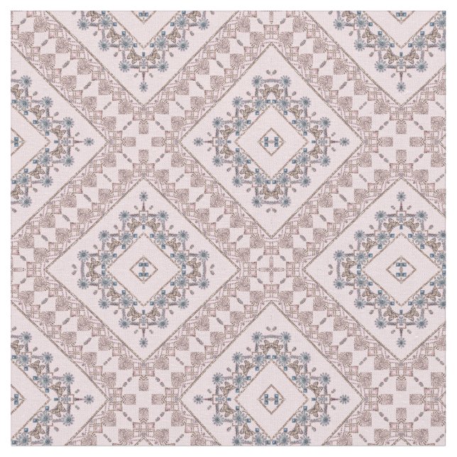 Tissu Décor d'ornement marocain Abstrait motif (Fermer)