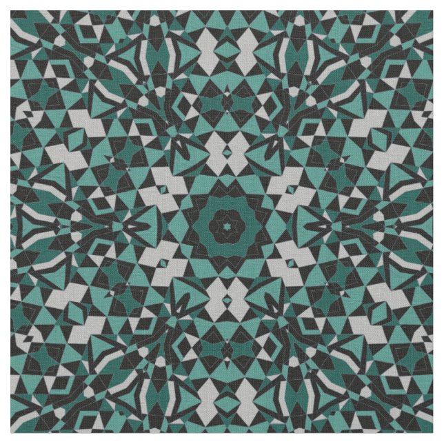 Tissu Décor noir vert gris sans parfum (Fermer)