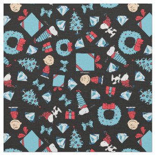 Tissu Décorez les salles ! Charlie Brown et Snoopy Diamo