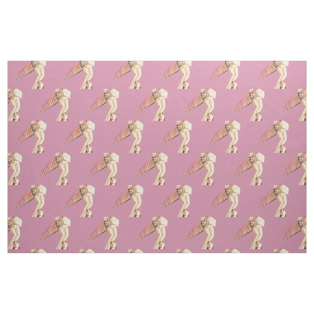 Tissu Déesse ailée de Bali Thunder_Cove (Fat Quarter)