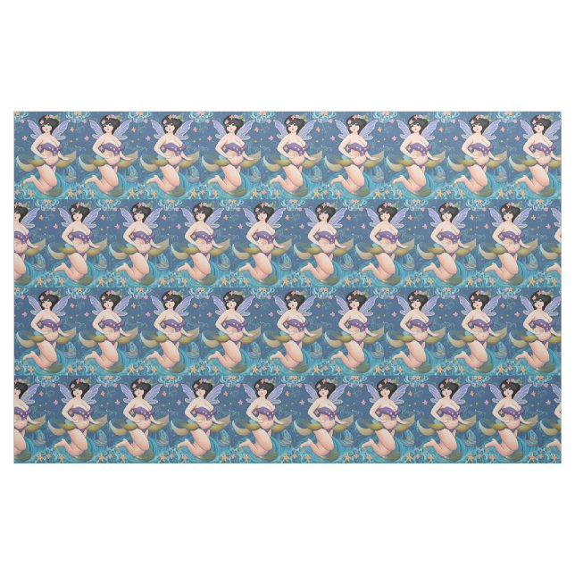 Tissu Déesse de fée en pleine figure Thunder_Cove (Fat Quarter)