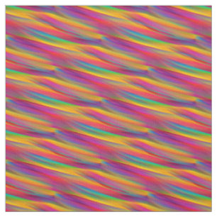 Tissu Dégradé arc-en-ciel multipolaire