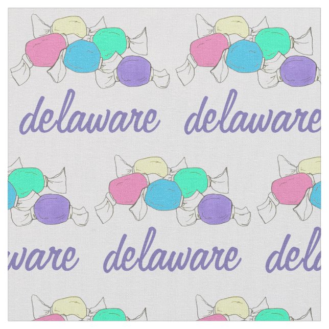 Tissu Delaware Boardwalk Salt Water Taffy Candy Beach DE (Fermer)