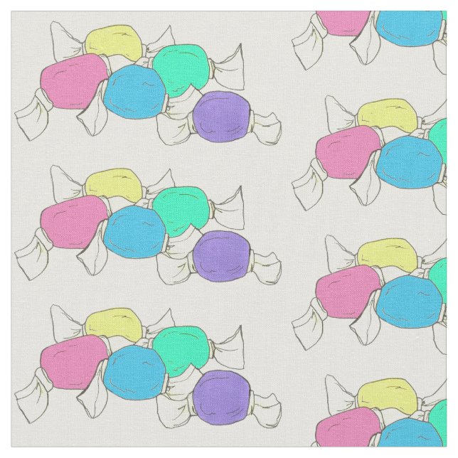 Tissu Delaware Boardwalk Salt Water Taffy Candy Beach DE (Fermer)
