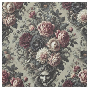 Tissu Dellamorte Dellamore - Carreau de déclaration goth
