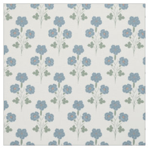 Tissu Denim poussiéreux et botanique côtière pêche