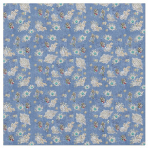 Tissu Denim texturé Costume Bijoux Répétition sans coutu