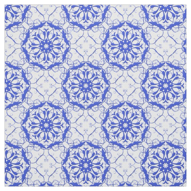 Tissu dentelle florale de victorian (Échantillon)