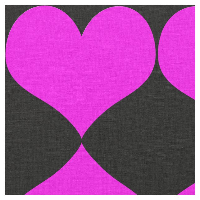 Tissu des Coeurs roses (Fermer)