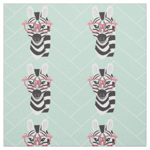 Tissu Des lunettes de soleil en Flamant rose rose noir n
