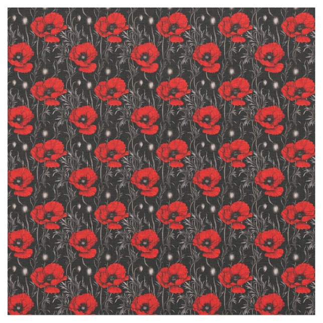 Tissu Des pépites sur le noir (Fermer)