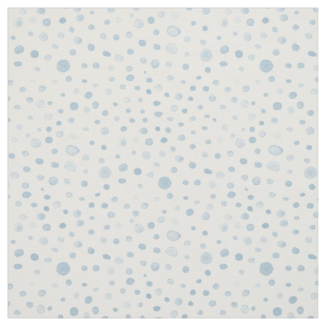 Tissu des points d'aquarelle Sky Confetti (Échantillon)