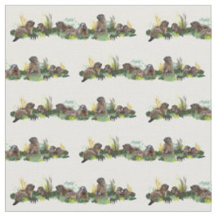 Tissu des prés marmottes (choisir la couleur)