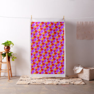 Tissu Des touches colorées brillantes de peinture motif 