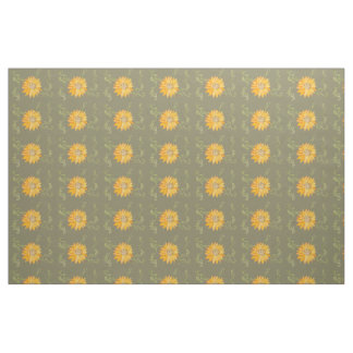 Tissu Design de tournesol