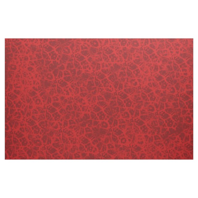 Tissu Design d'effet Red Thin Faux Lace (Fat Quarter)