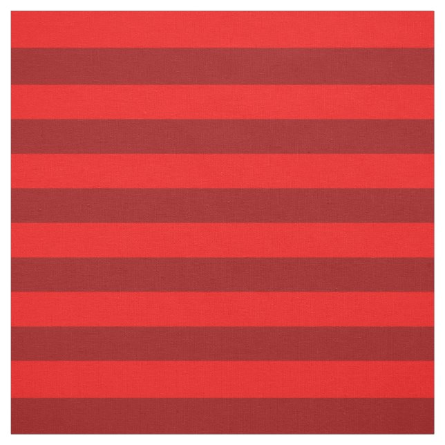 Tissu Design des rayures rouge et marron (Échantillon)