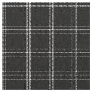 Tissu Design moderne look moderne noir et blanc