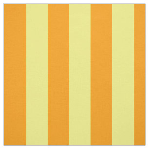 Tissu Design Motif à rayures orange jaune