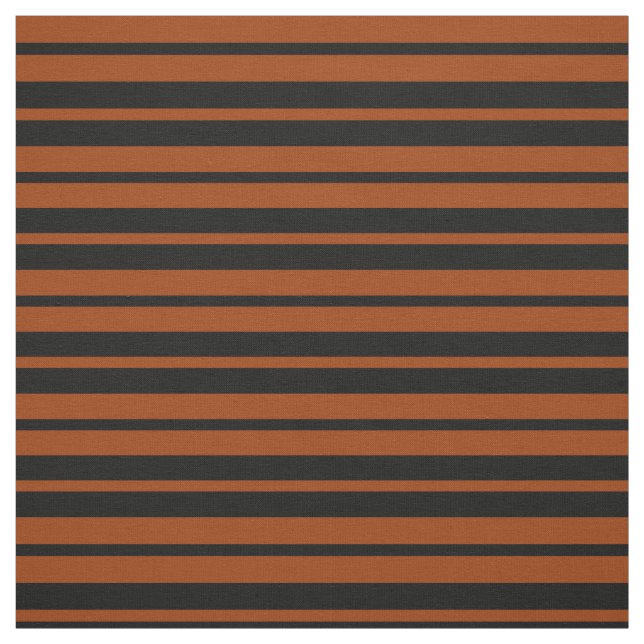 Tissu Design Motif Brown de bandes noires (Échantillon)