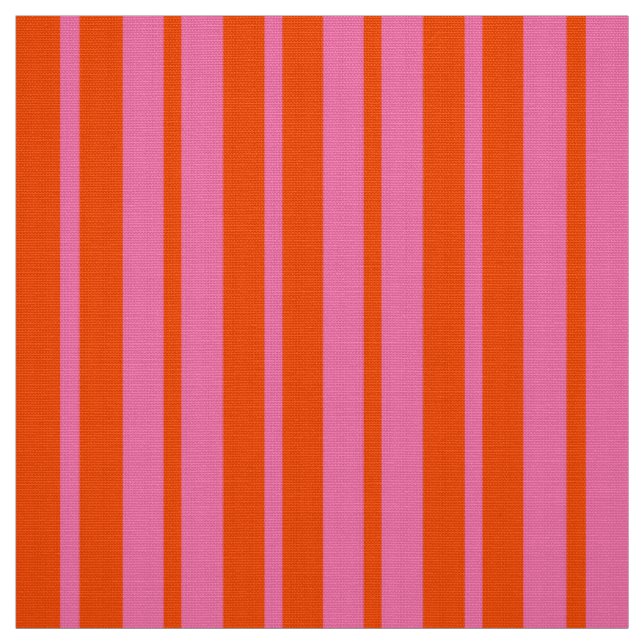 Tissu Design Motif Orange Rose (Échantillon)