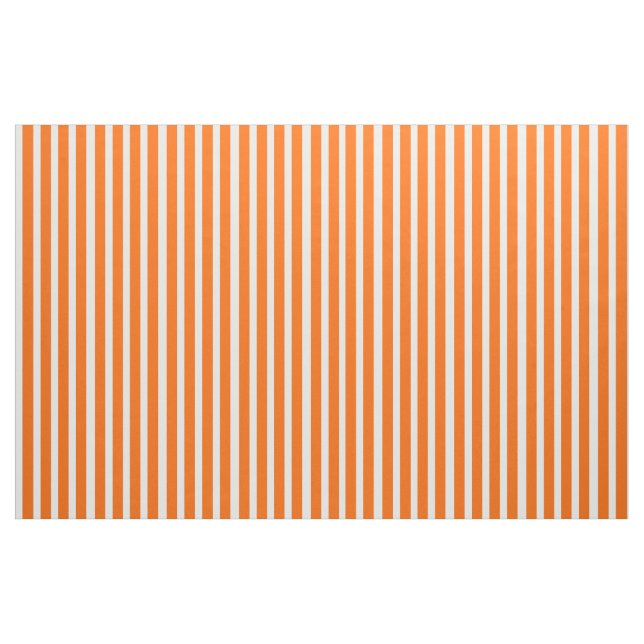 Tissu Design Orange Stripes (Yard)