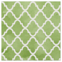 Design Vert Aquarelle Design Motif Quatrefoil