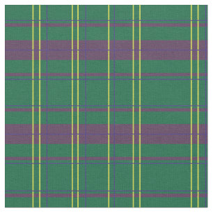 Tissu Design vert Plaid