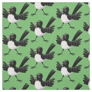Tissu Dessin de l'Australien Willie Wagtail