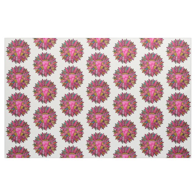 Tissu Dessin floral féminin divin (Fat Quarter)