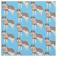dessin humoristique sibérien husky