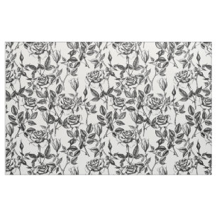 Tissu dessin rose