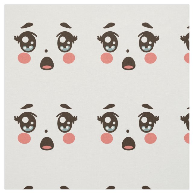 Tissu dessins animés sur poupée effrayés illustrations d (Échantillon)