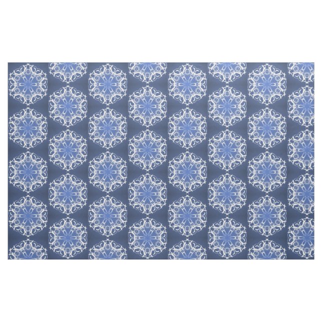 Tissu d'étain de neige (Fat Quarter)