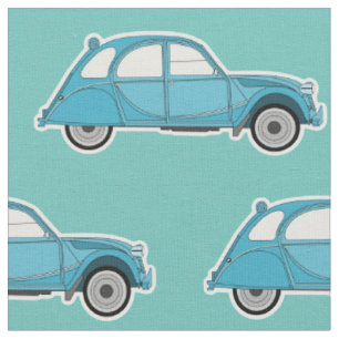 Tissu Deux Chevaux