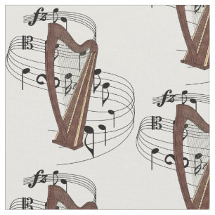 Tissu d'harpe
