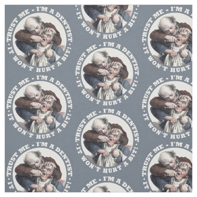 Tissu d'humour de DENTISTE (Échantillon)