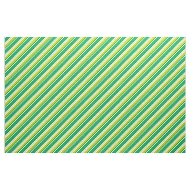 Tissu Diagonal Grandes Vert (Yard)