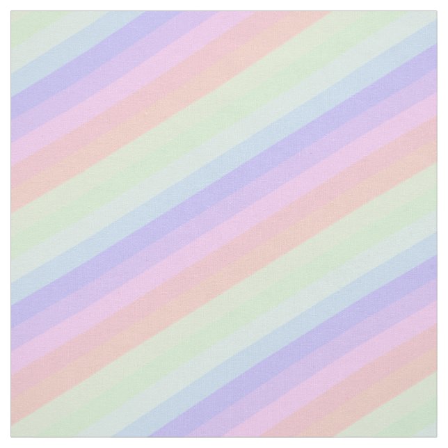 Tissu diagonal rayé de motif de pastel élégant (Échantillon)