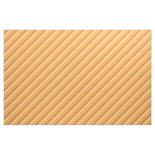 Tissu Diagonale Orange