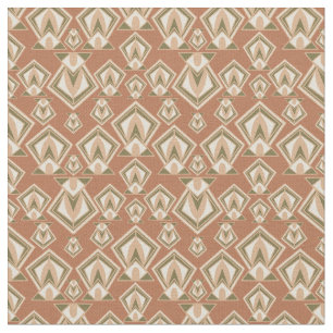 Tissu Diamant moderne du milieu du siècle rétro