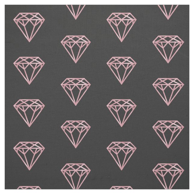 Tissu Diamant rose d'or (Échantillon)