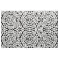 Diamants blancs flashy Imprimer Motif géométrique