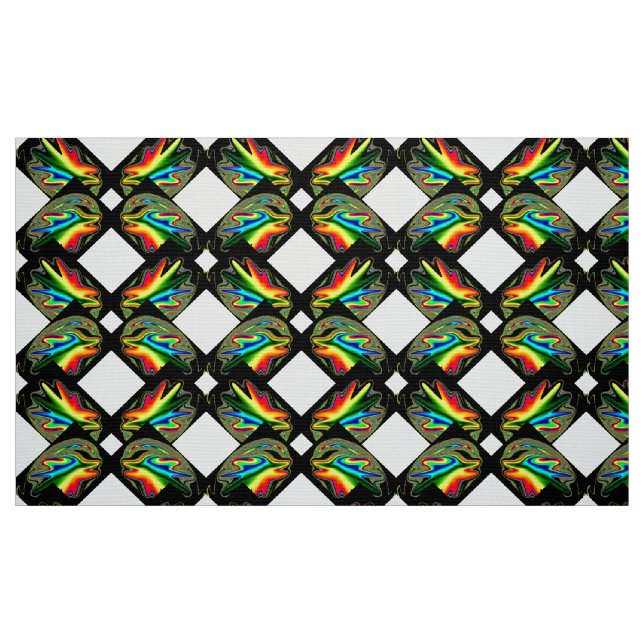 Tissu Diamants chanceux (Fat Quarter)