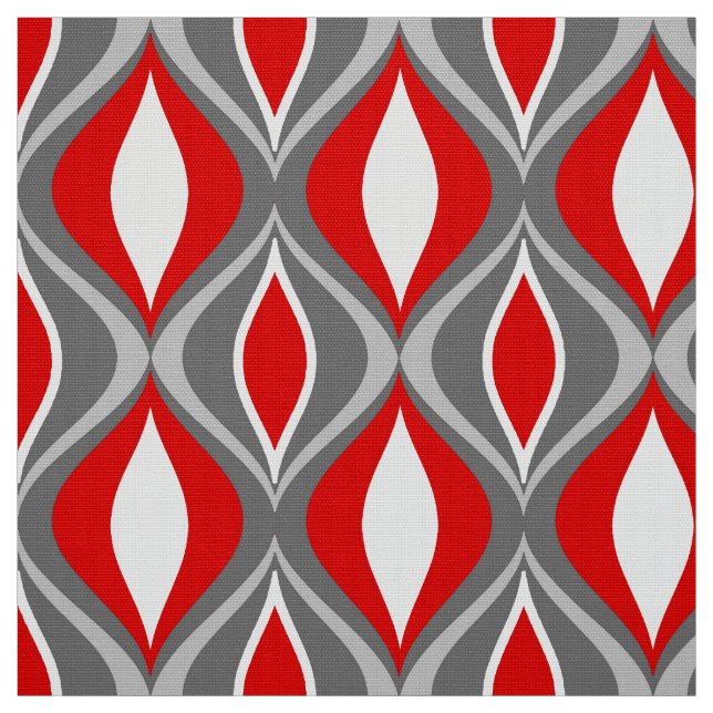 Tissu Diamants de la moitié du siècle, gris moderne/gris (Échantillon)
