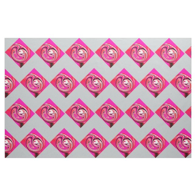Tissu Diamants roses (Fat Quarter)